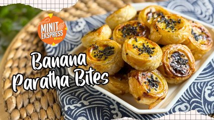 Banana Paratha Bites, Snek Mudah Yang Enak & Memikat Selera