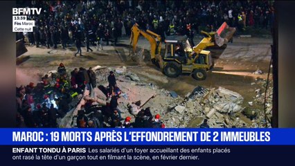 Deux immeubles se sont effondrés la nuit dernière dans la ville de Fès, au nord du Maroc, faisant au moins 22 victimes