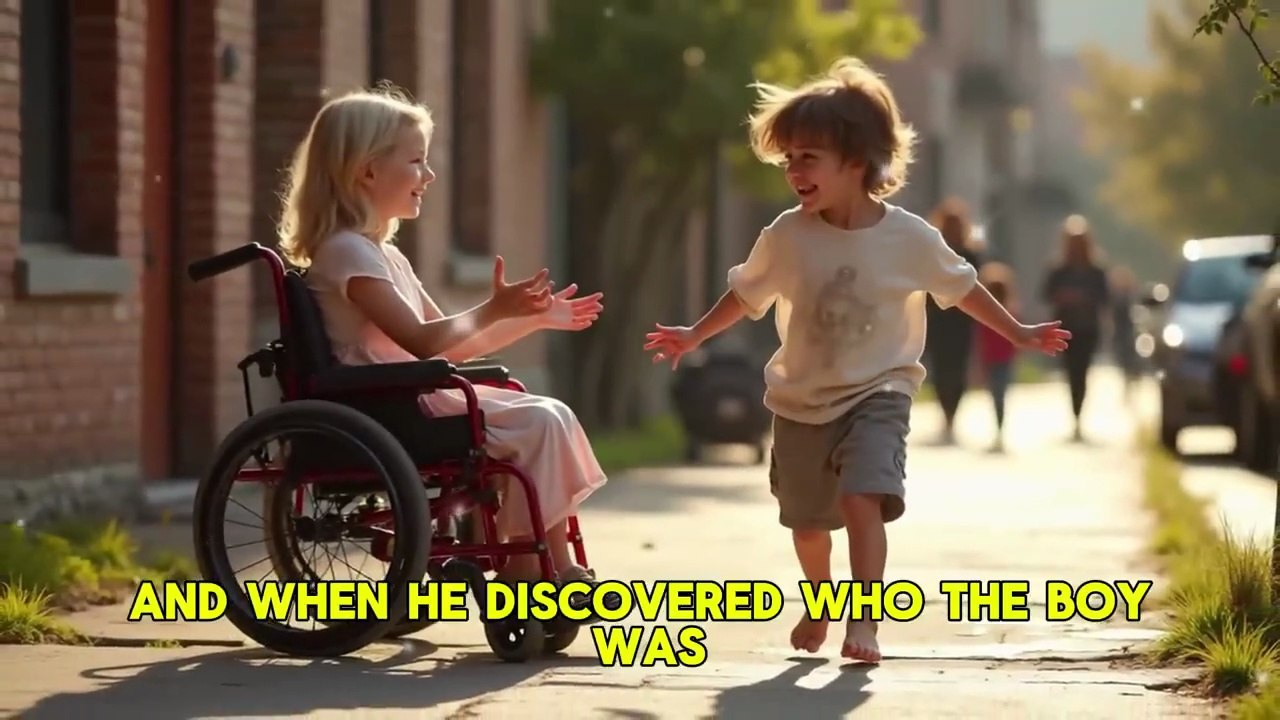 Millionaire Catches Poor Boy Dancing With His Paralyzed Daughter | What Happened Next Shocked Everyone