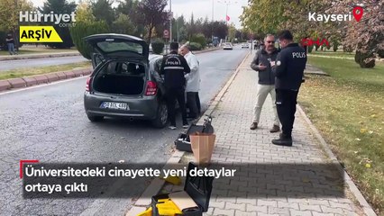 Üniversitedeki cinayette yeni detaylar ortaya çıktı