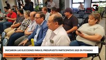 Con 139 proyectos, iniciaron las Elecciones para el Presupuesto Participativo 2025 en Posadas