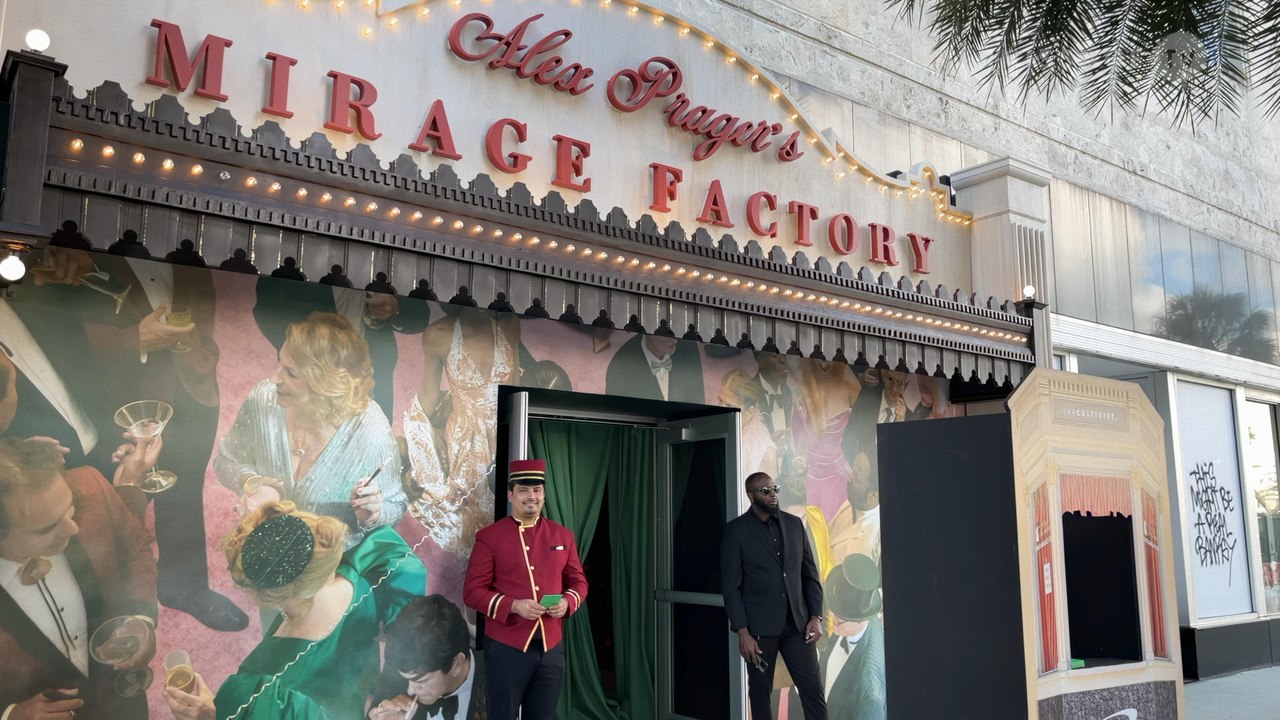 Alex Prager's Mirage Factory in Miami Beach