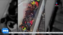 Accidente en escaleras eléctricas del Metro deja a 12 personas lesionadas
