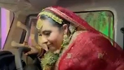 विदाई के बाद थार चलाकर ससुराल पहुंची दुल्हन, वीडियो Viral