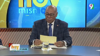 Contundente entrevista con Milton Ray Guevara en Hoy Mismo