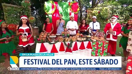 Primer festival del Pan y Horneados Navideños en la Villa 1º de Mayo
