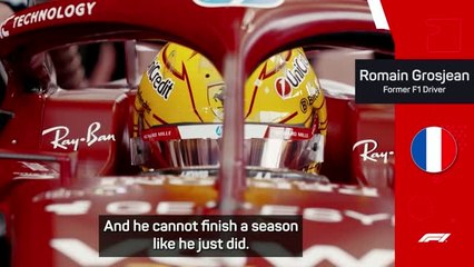 Grosjean doesn't think Hamilton will walk away from F1