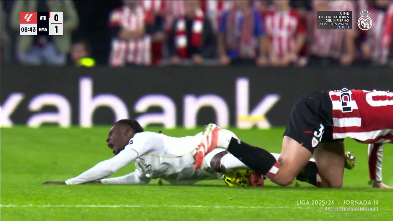 Athletic Club de Bilbao vs Real Madrid CF P1 Jornada 19 Liga 2025 2026 Diciembre 2025