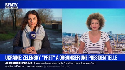 Ukraine: Volodymyr Zelensky se dit "prêt" à organiser une présidentielle si la sécurité est garantie