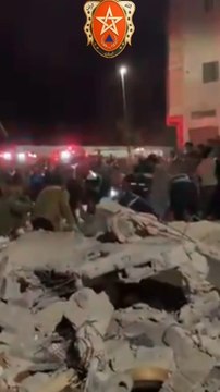 Derrumbe mortal de dos edificios residenciales en Fez
