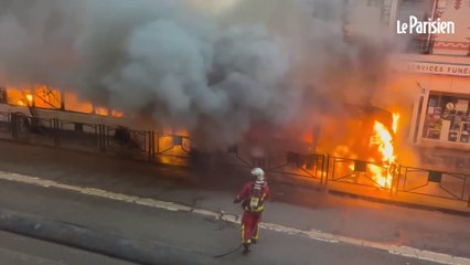 Le Raincy : l'incendie d'un bus provoque une fuite de gaz, deux immeubles évacués