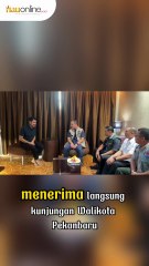 Bantuan Rp1,5 Miliar Pemko Pekanbaru Diterima Langsung Gubernur Muzakir Manaf