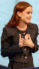 La hija de María Corina Machado recibe el Nobel en nombre de su madre