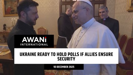 Ukraine ready to hold polls if allies ensure security