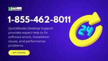 1-855-462-8O11 Where Can I Get QuickBooks Desktop Support?