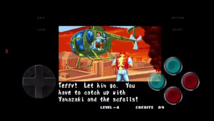 Fatal Fury 3 Terry Bogard vs Geese Howard luta completa