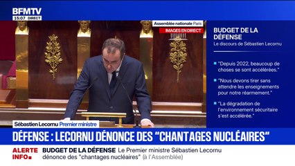 Budget de la défense: "Depuis 2022, beaucoup de choses se sont accélérées" assure Sébastien Lecornu
