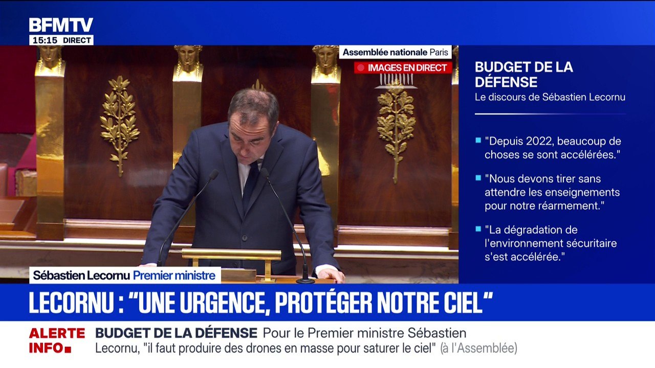 Sébastien Lecornu annonce que le "service national accueillera 3.000 jeunes Français dès l'été prochain"