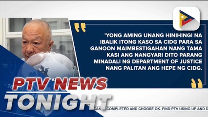 Atong Ang’s camp opposes decision of DOJ to file case against him, other accused in sabungeros’ case