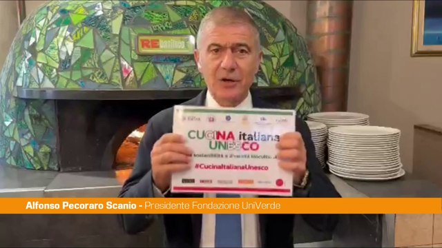 Pecoraro Scanio Per la cucina italiana vittoria storica, ora stop fake food