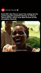 Brad Pitt's first Oscar wasn't for acting but for