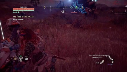 Horizon Zero Dawn | Main Quest | The Field of the Fallen | PS4 | cutscene