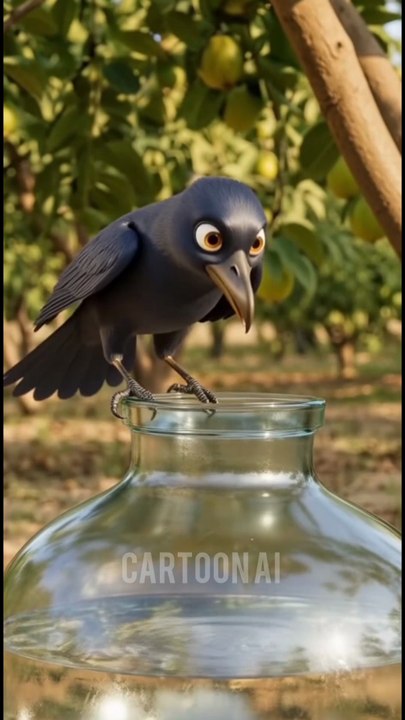 The Thirsty Crow story | 3D Animation Stories