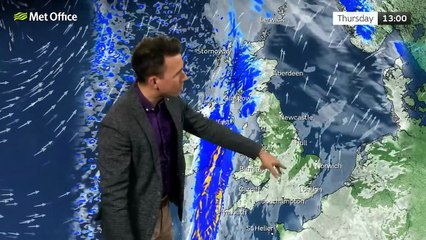 Met Office Wednesday Evening Weather Forecast 10/12/2025