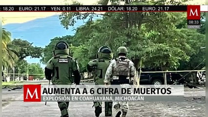 ÚLTIMA HORA: Aumenta cifra de muertos tras explosión en Coahuayana, Michoacán