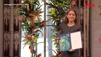 Maria Corina Machado, la figlia ritira il Premio Nobel: "La democrazia ? essenziale per la pace"