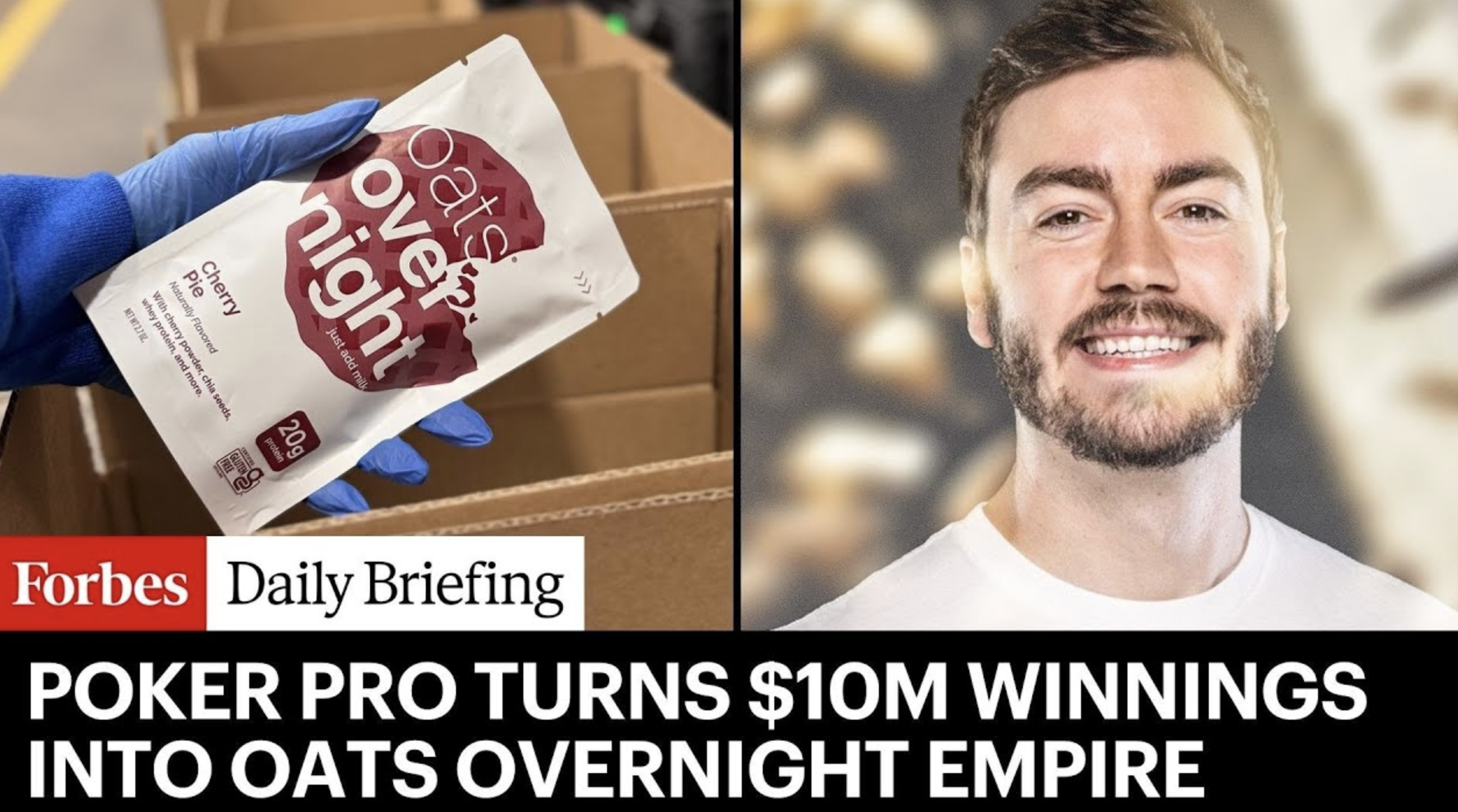 This Entrepreneur Turned Poker Winnings into a Bet on Oatmeal