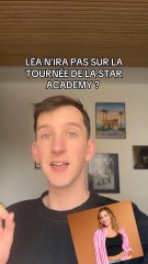 LÉA N’IRA PAS SUR LA TOURNÉE ? | STAR ACADEMY 2025 ⭐️