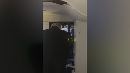 Trump Surprises Marine One Pilot with Birthday Challenge Coin