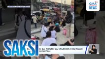 Jeep, sumalpok sa poste sa Marcos Highway; 13 pasahero, sugatan | Saksi