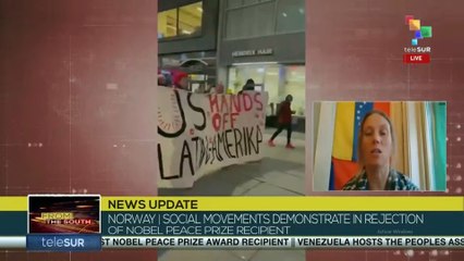 Interview with Sam McGill: Protests in Norway highlight rejection of the Nobel Peace Prize award