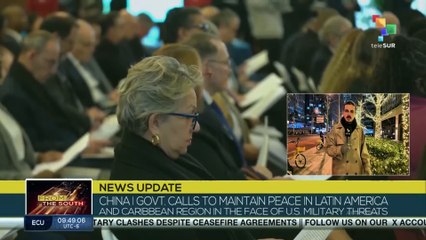 China urges maintaining peace in Latin America and the Caribbean amid U.S. threats