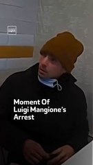 Moment of Luigi Mangione s arrest