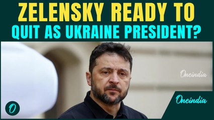 Zelensky ready to STEP DOWN as Ukraine President? Puts BIG Condition to Hold Polls as WAR Escalates