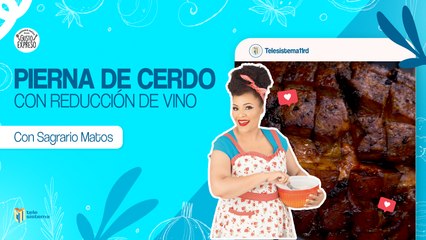 Receta de Pierna de Cerdo con Reducción de Vino