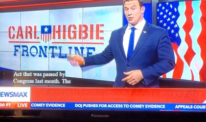 Carl Higbie, Retired Navy SEAL, Newsmax, on CriminalCrat Domestic Terrorist Cartel inflation