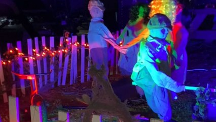 Ocean Lakes campground becomes a haunted paradise with spooky decorations