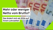 Das ändert sich ab 2026 auf Ihrem Lohnzettel
