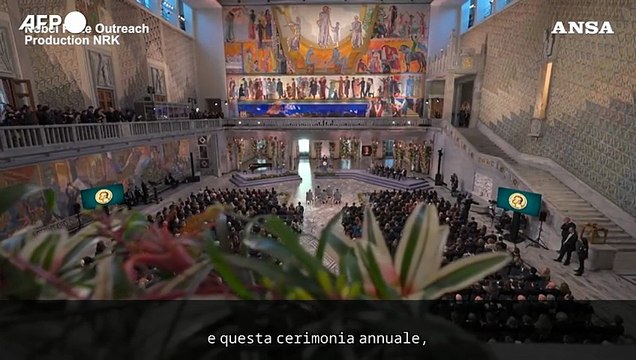 Premio Nobel per la pace Machado: Dobbiamo essere disposti a lottare per la liberta'