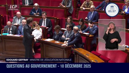 Questions au Gouvernement - Questions au Gouvernement du mercredi 10 décembre 2025