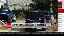 Invasión armada con maquinaria pesada en predio comercial de Tonalá, Jalisco