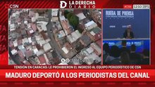 MADURO RETUVO A PERIODISTAS DE C5N Y LES SACÓ LOS PASAPORTES