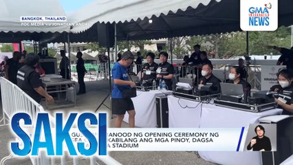 Mga gustong manood ng opening ceremony ng 2025 SEA Games kabilang ang mga Pinoy, dagsa sa Rajamangala Stadium (December 9, 2025 report) | Saksi
