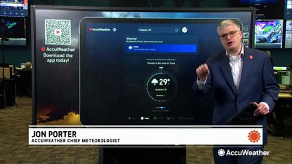 How AccuWeather's MinuteCast® helps planning for wintry weather