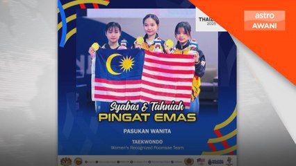Hoki dan taekwondo sumbang pingat emas