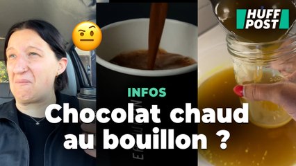 Ce supermarché américain a mis un ingrédient un peu trop original dans son chocolat chaud